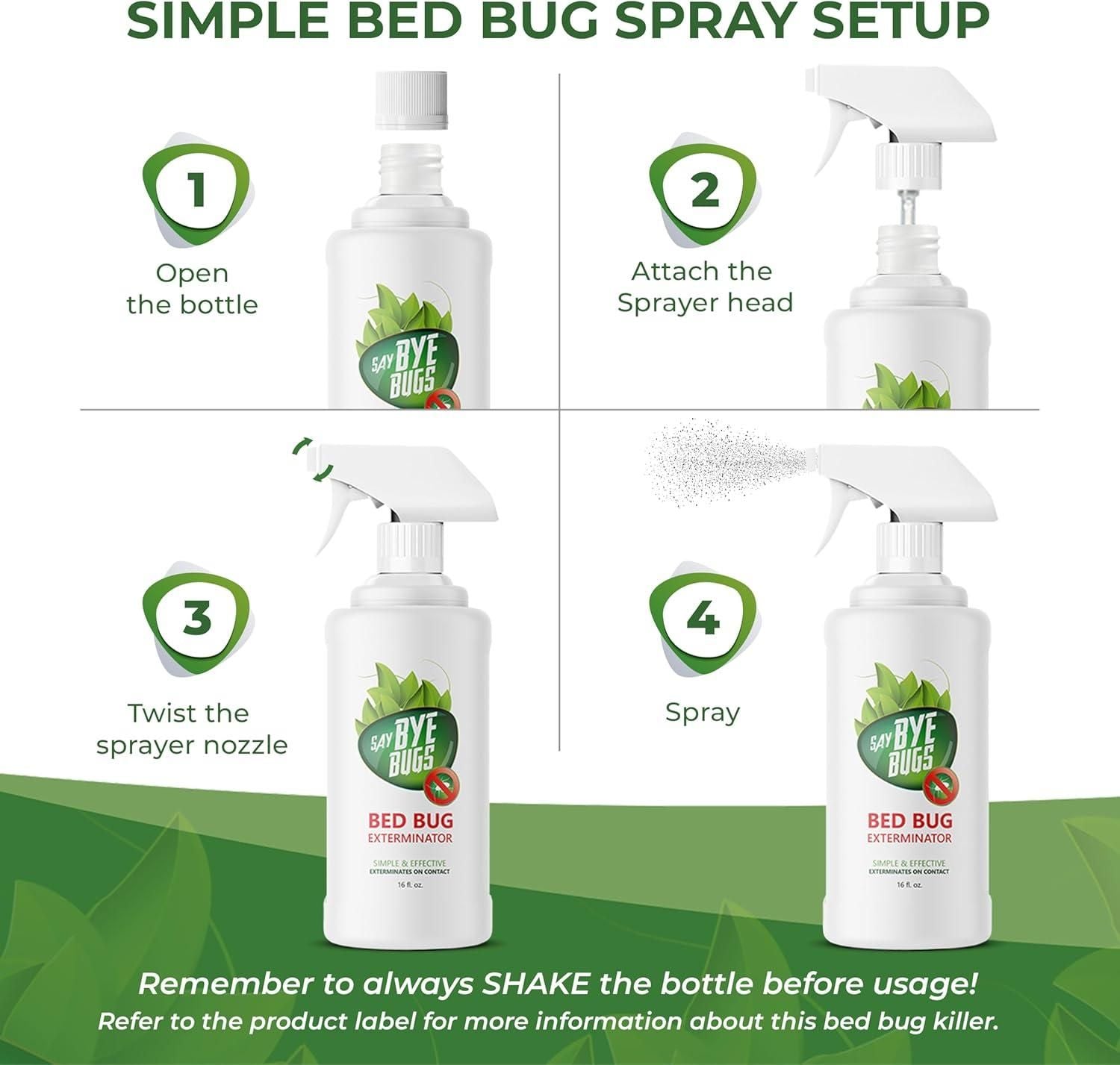 Say Bye Bye Bug - Spray (100ml Each) Buy 1 Get 1 Free