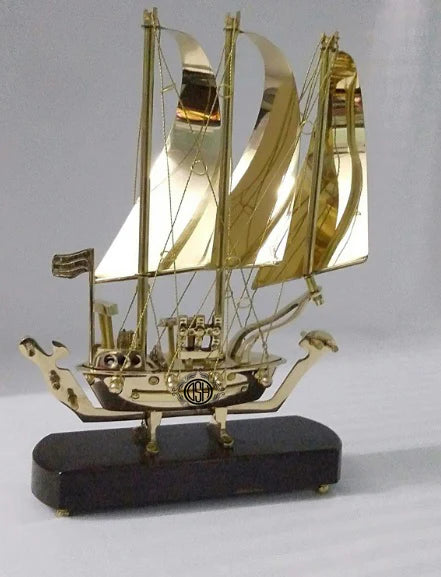 Brass Titanic Ship
