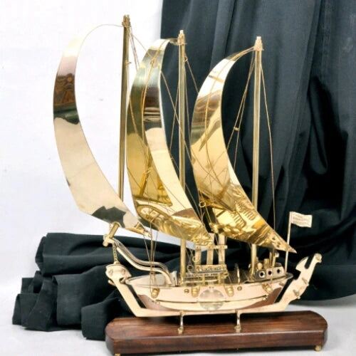 Brass Titanic Ship